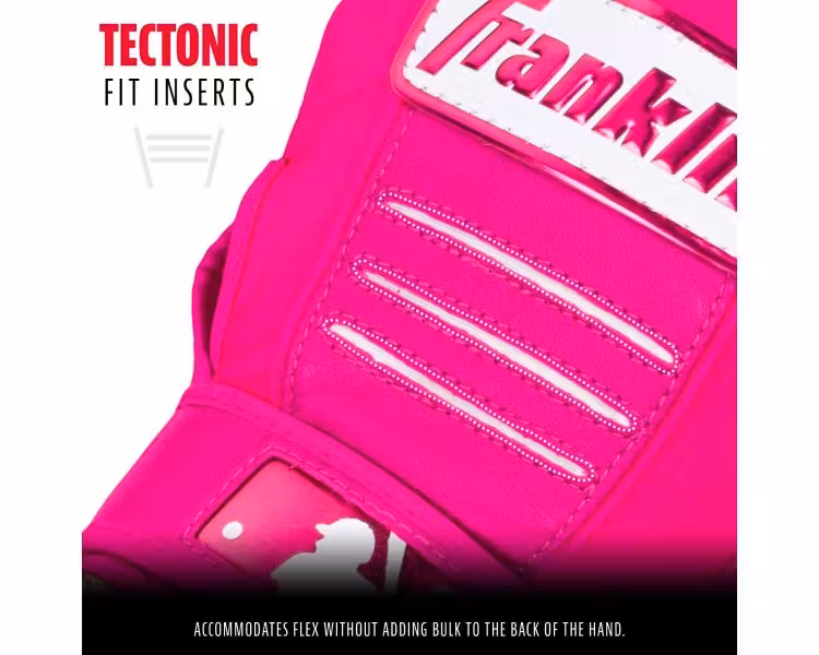CFX Pro Adult Hi-Lite Pink Batting Gloves