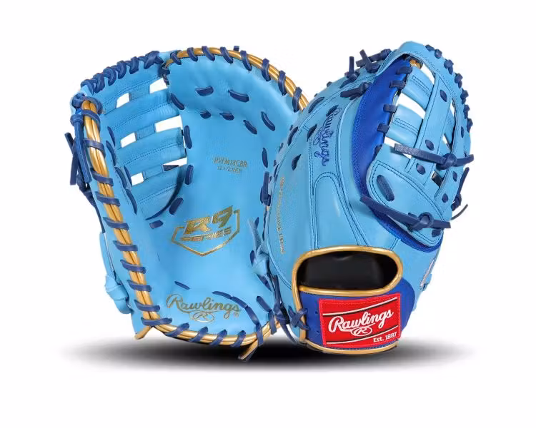 Rawlings R9 FM18 12.5" First Base Glove: R9FM18CBR - Image 2